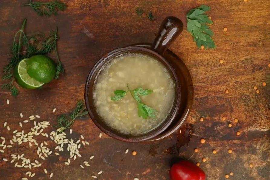 Freekeh Pigeon Soup