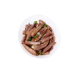 طبق كبدة ولحم