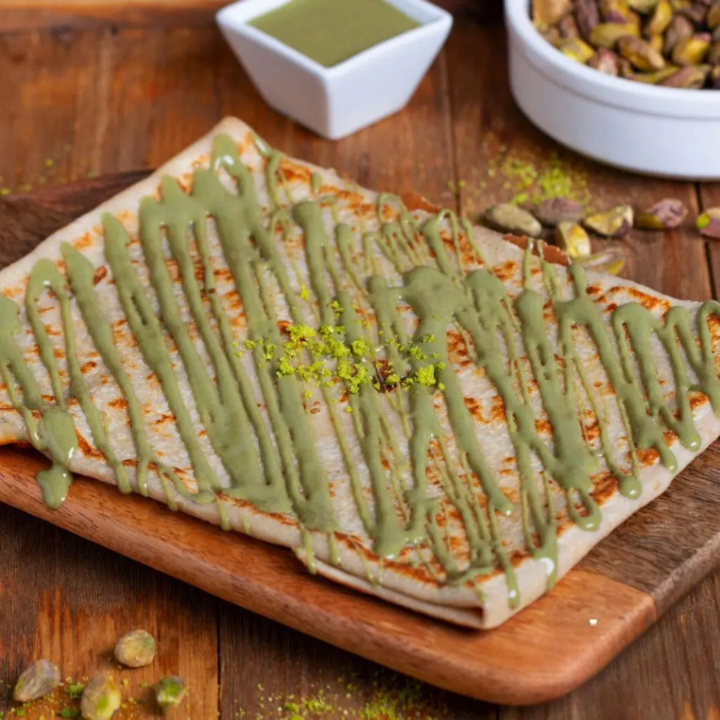 Pistachio Crepe