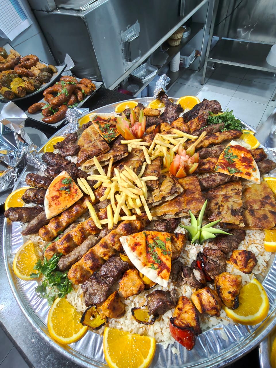 صحن فيروز مشكل وسط