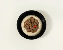 حمص باللحم