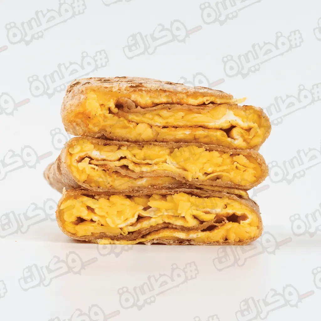 فطيرة بيض شيدر مشوى