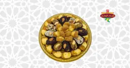 صحن ميكس ذهبي