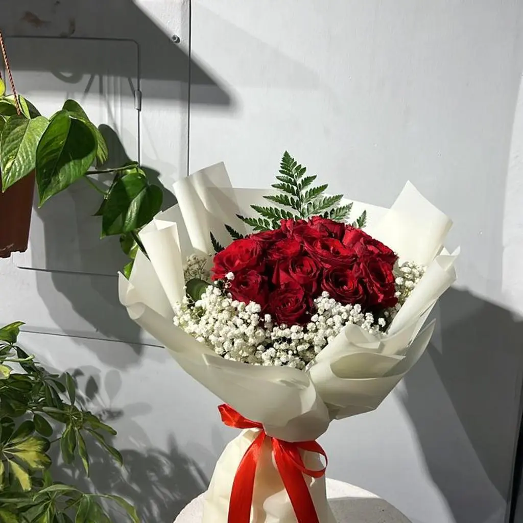 باقة ورد وسط 2