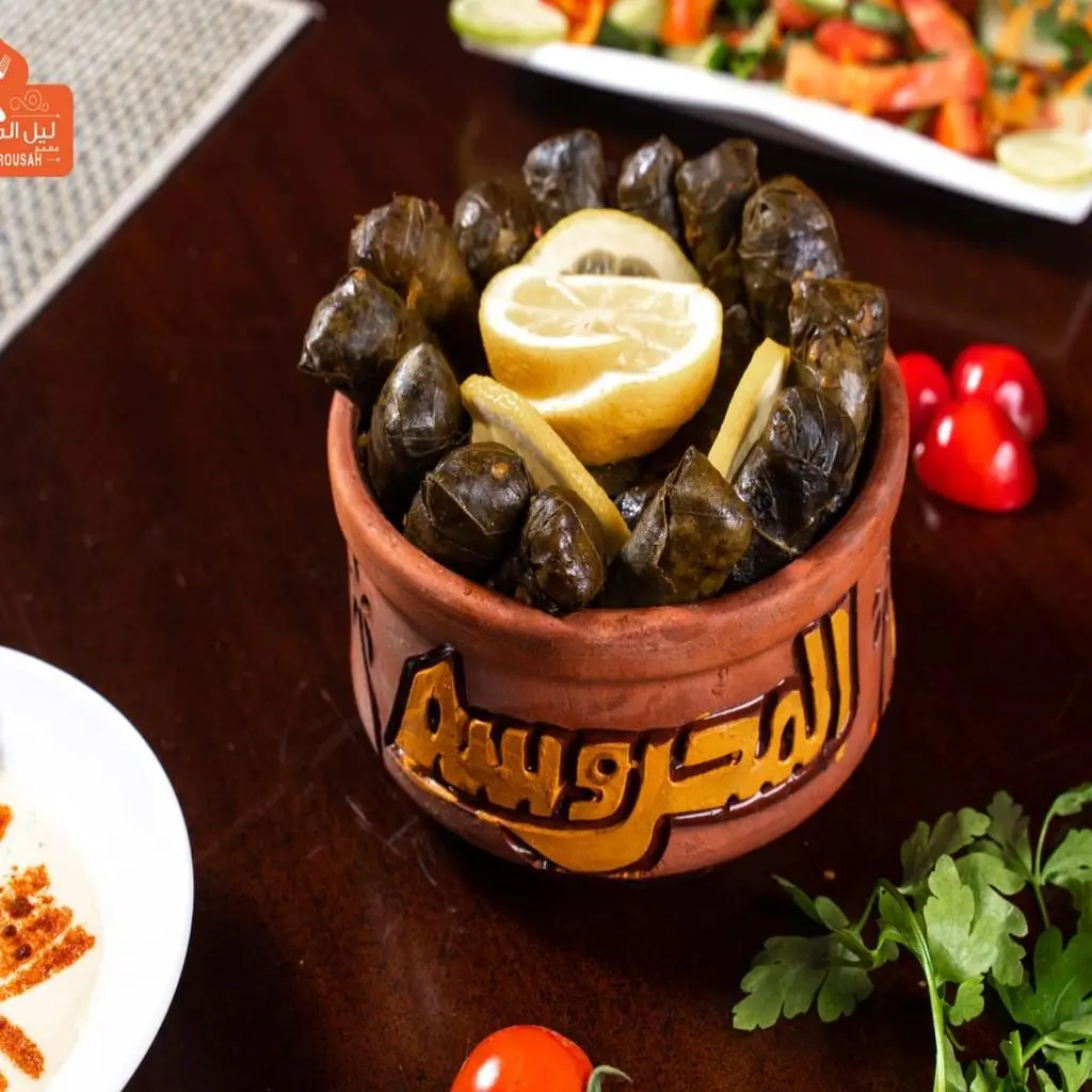 طاجن ريش بورق العنب في الفرن البلدي