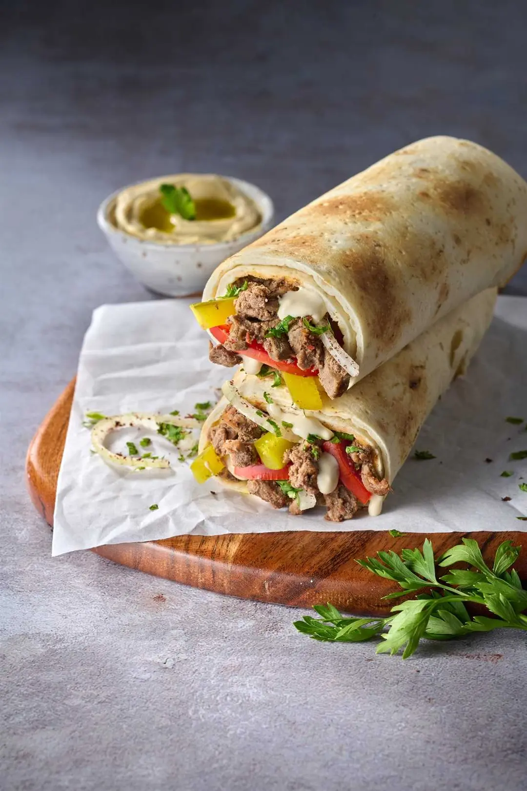 Beef Shawarma Wrap