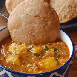 كاتشوري صحن مع كاري