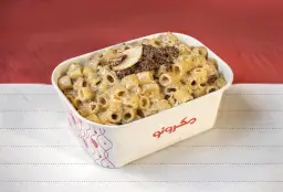Mushroom pasta rings