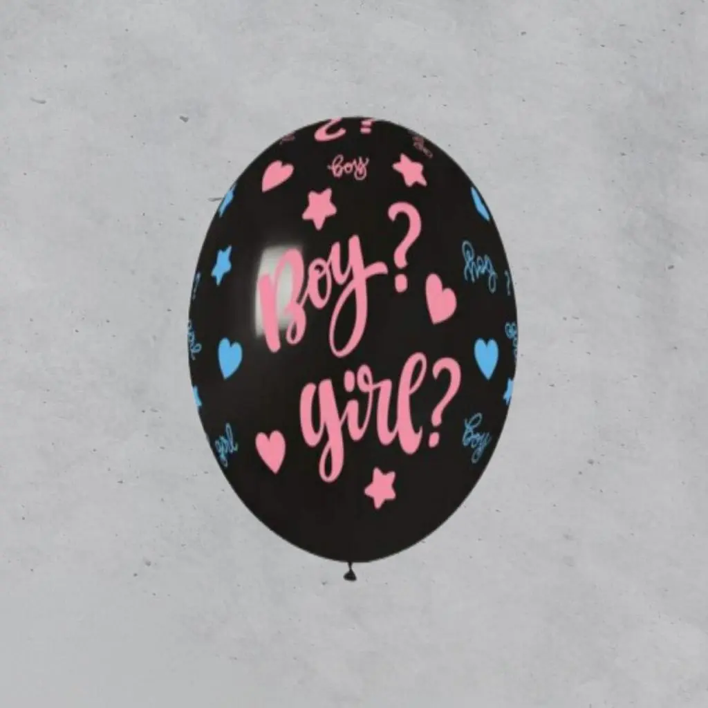 He or She - 2 Foil Balloon