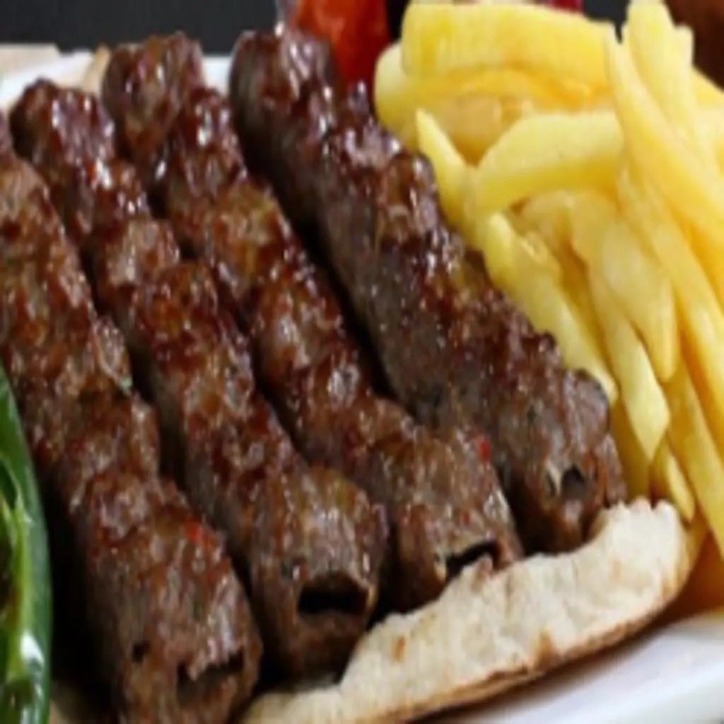 كباب لحم بدون أرز