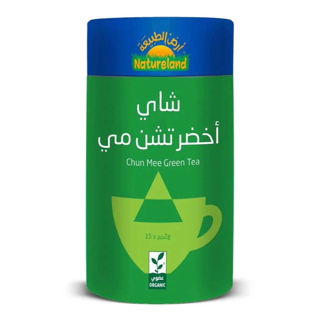 شاي أخضر تشن مي عضوي