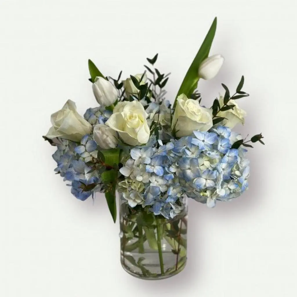 Light Blue Vase