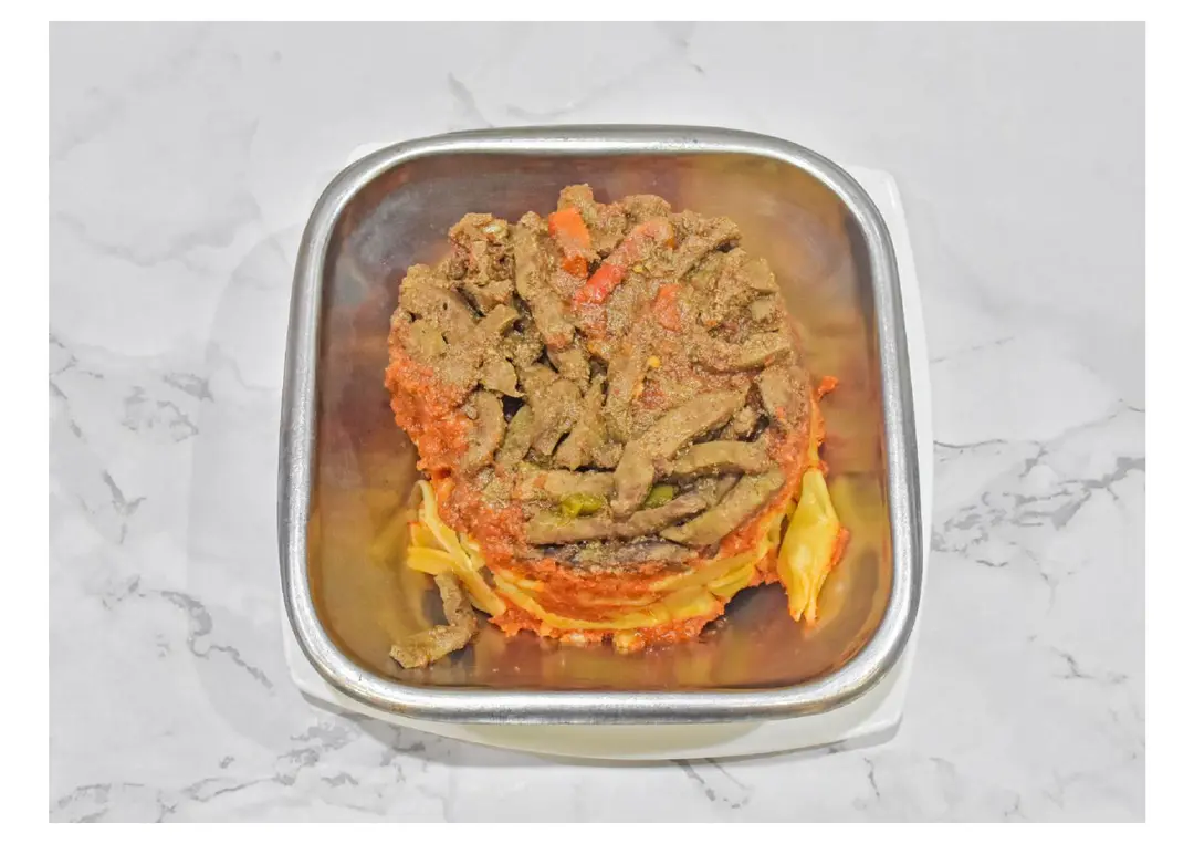 طاجن معكرونة بالكبد