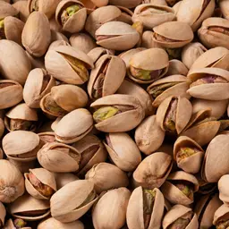 Salty shelled pistachios