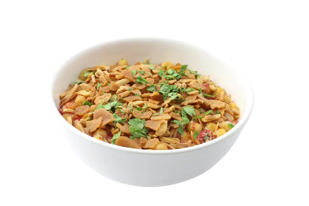 صحن فتة حمص
