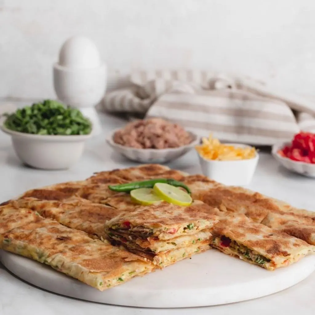 مطبق تونة جبن شيدر