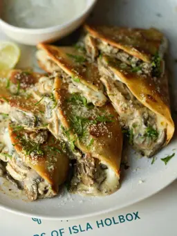 Mushroom Quesadilla