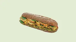Chicken Pesto with Oats Ciabatta Bread Sandwich