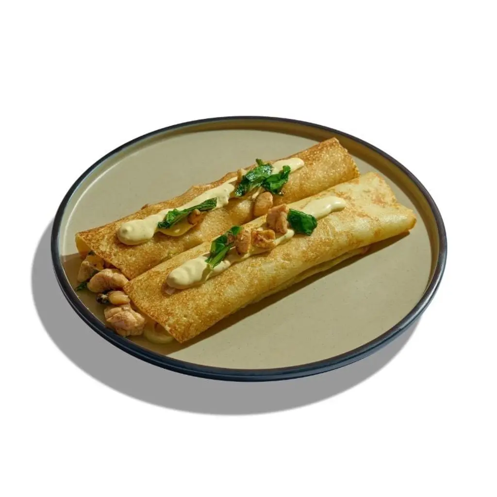 CHICKEN FLORENTINE CREPE