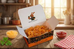 بطاطس مقلية بصوص الشيدر