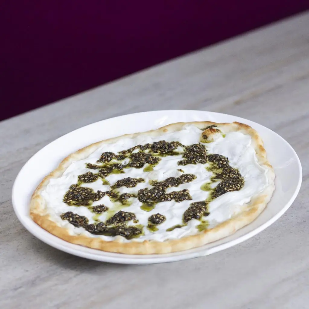 Labneh and Zaatar