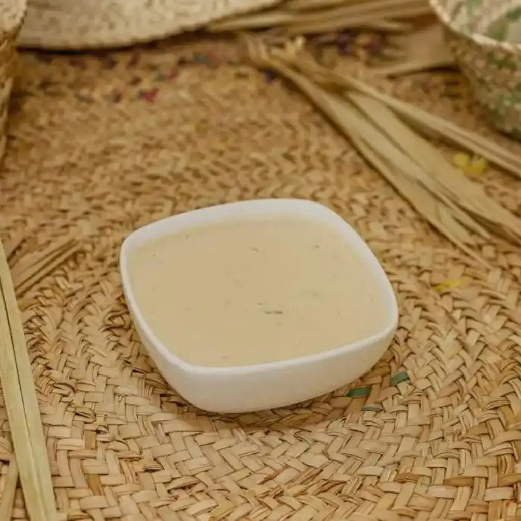 سلطة طحينة بالخيار