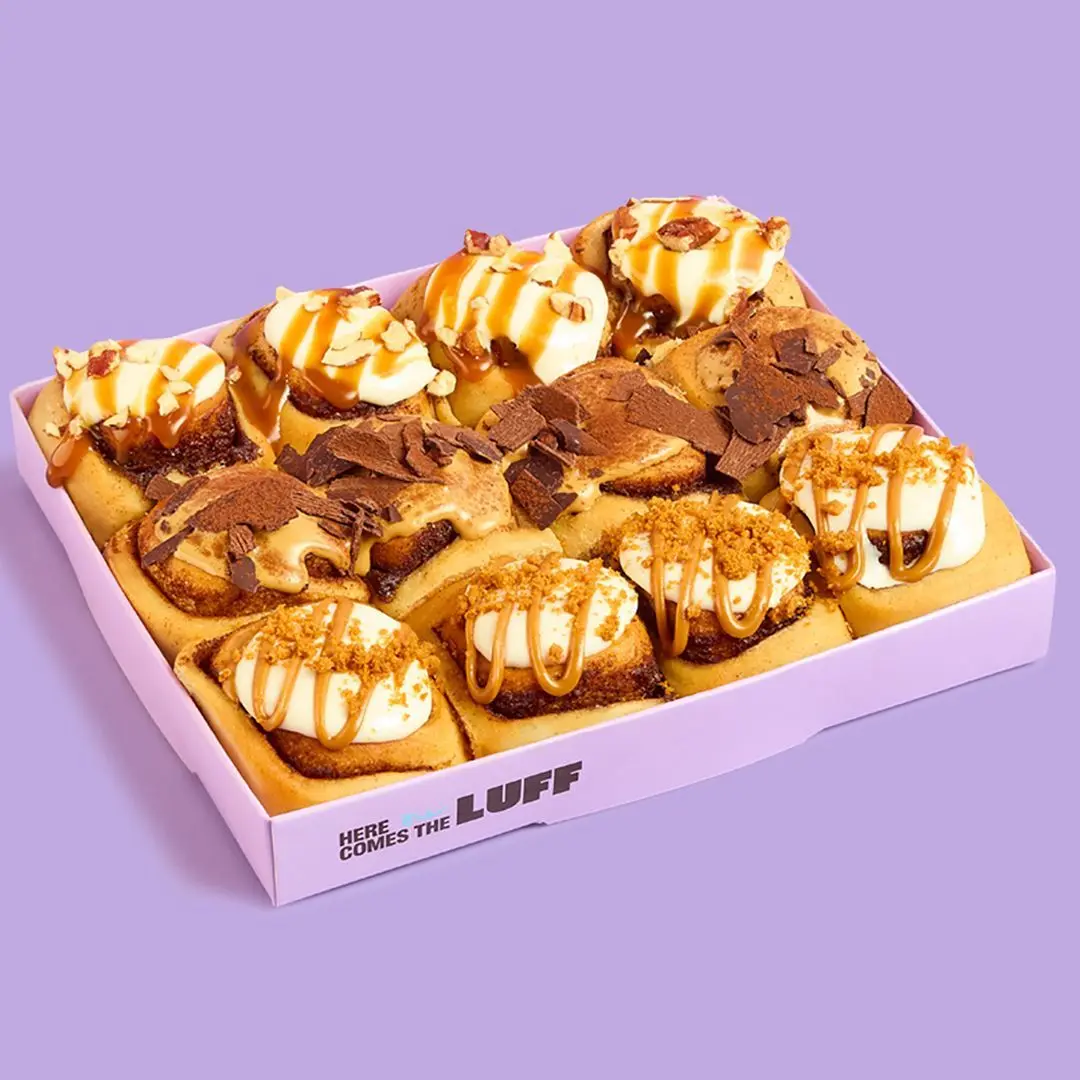 Mini Cinnamon Rolls - 12 Pcs
