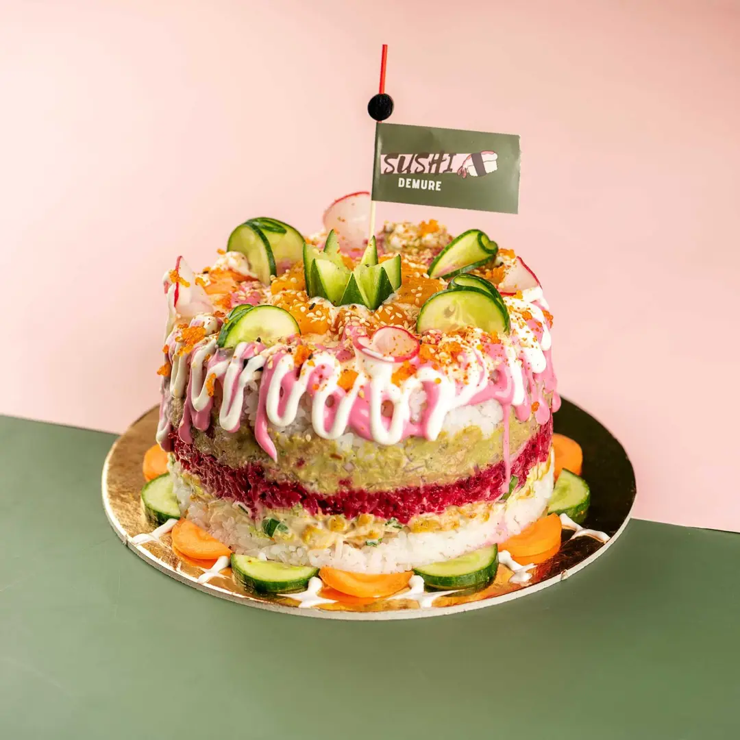 Sushi Cake - 5 Persons
