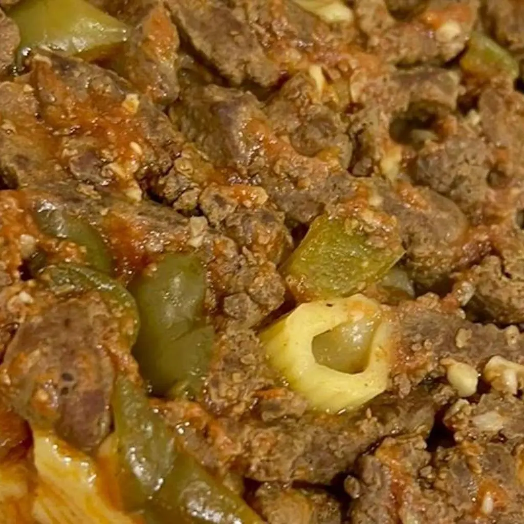 مكرونة كبدة