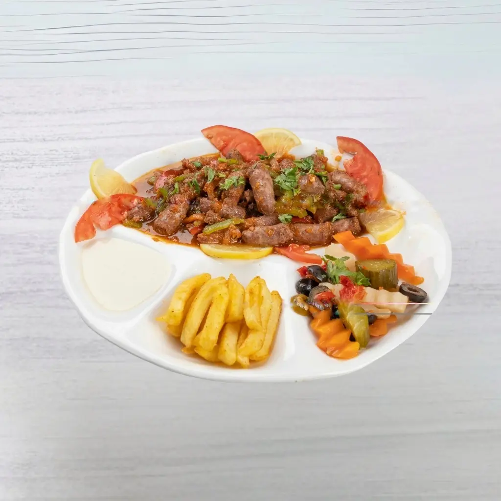 Baladi Sausage Plate