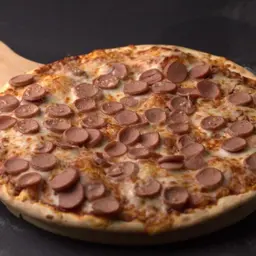 Pizza with sausage