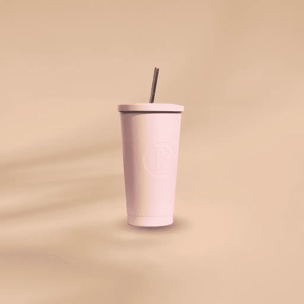 كوب حافظ للبروده بينك (١٦ اونص )