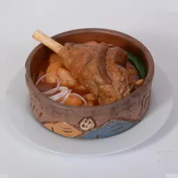 طاجن موزة بالبسلة