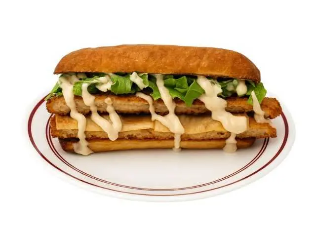 Caesar Schnitz Sandwich