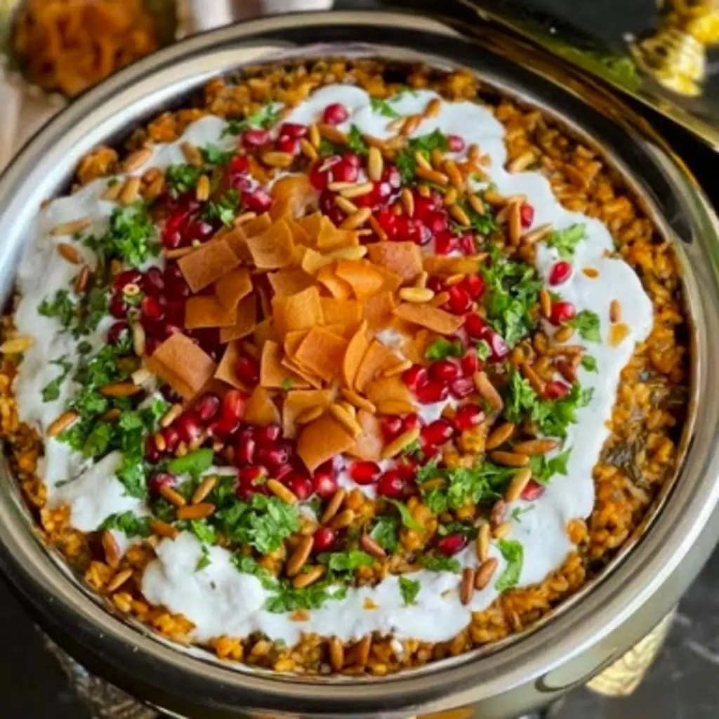 فتة ورق عنب