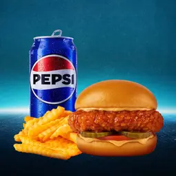 Control Combo - Maple Chicken Burger