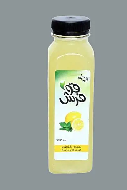 قوفريش ليمون بالنعناع
