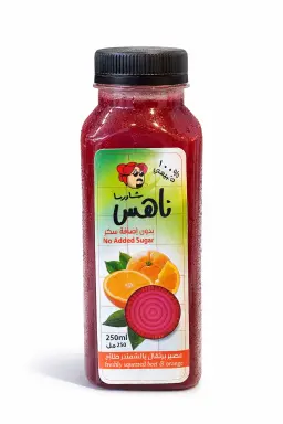 عصير برتقال بالشمندر طازج