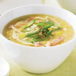 شوربة الذرة الحلوة غير نباتية