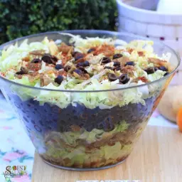 Dill Salad Flavored with Zaatar