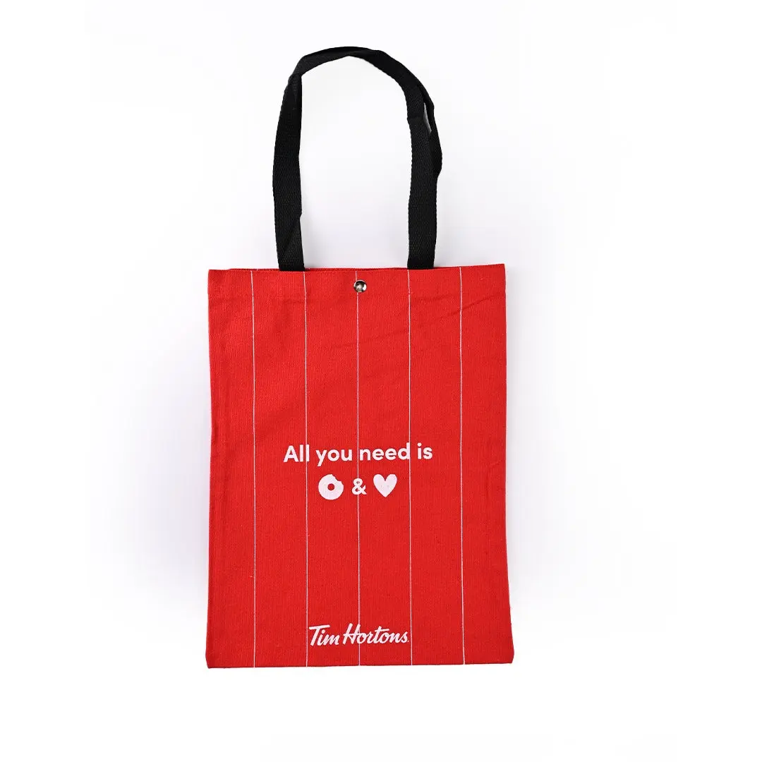 Tote Bag Canvas-Red