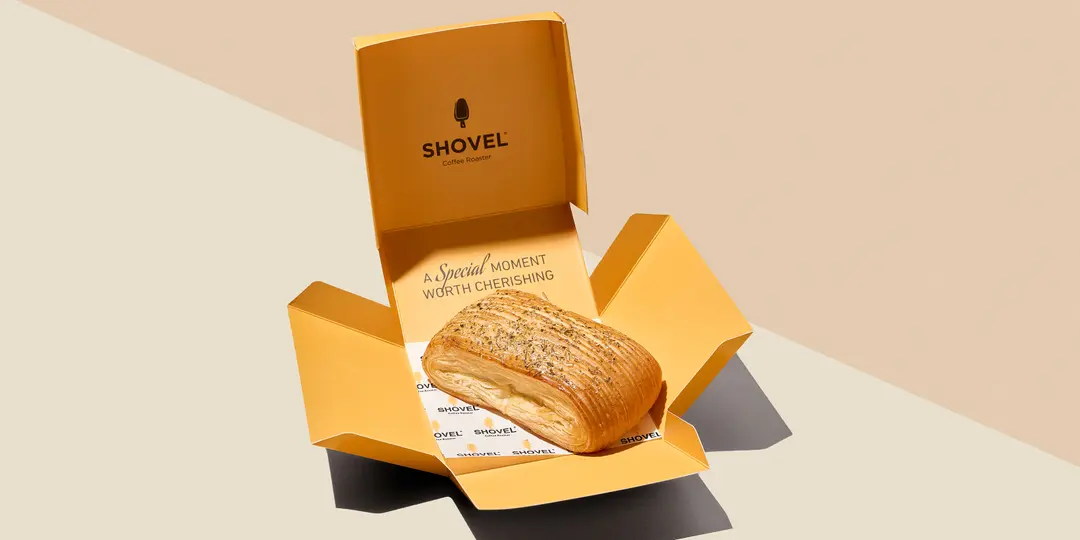 Mint Cheese Croissant Pie