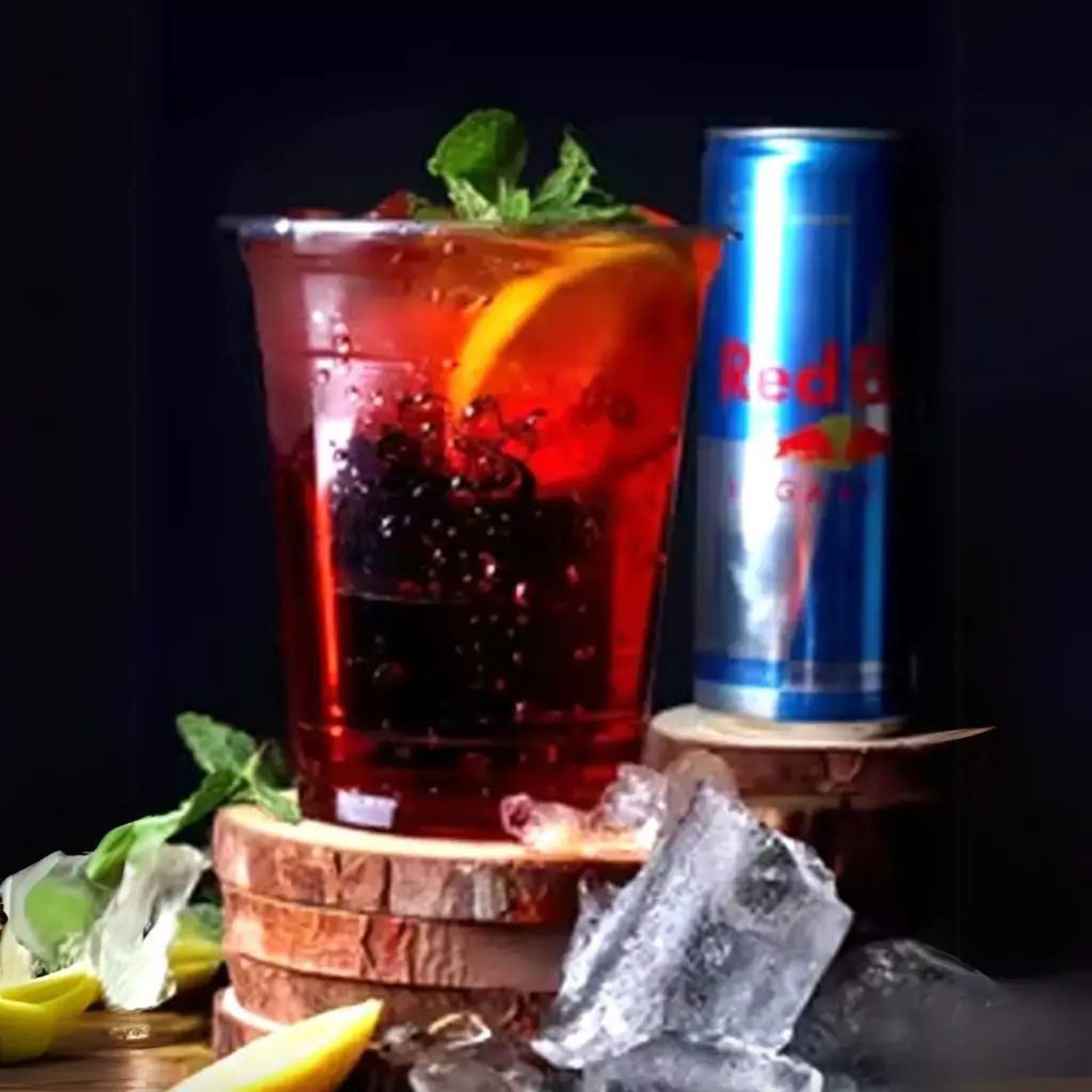 Blue Orange Red Bull