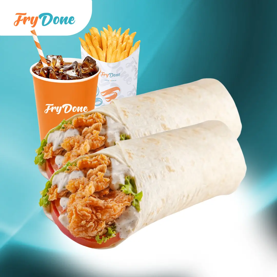 Chicken wrap Meal