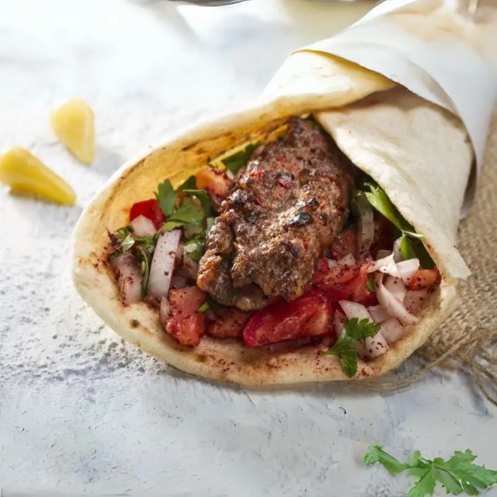 Sheep Tarab Kebab Sandwich	