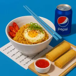 Spicy Indomie Combo