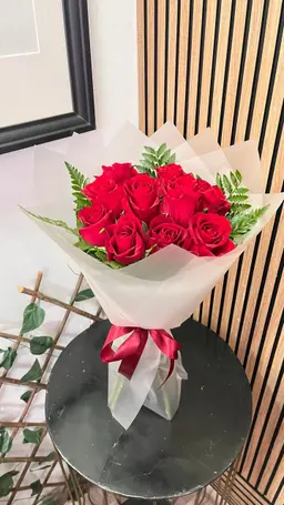 باقة جوري احمر