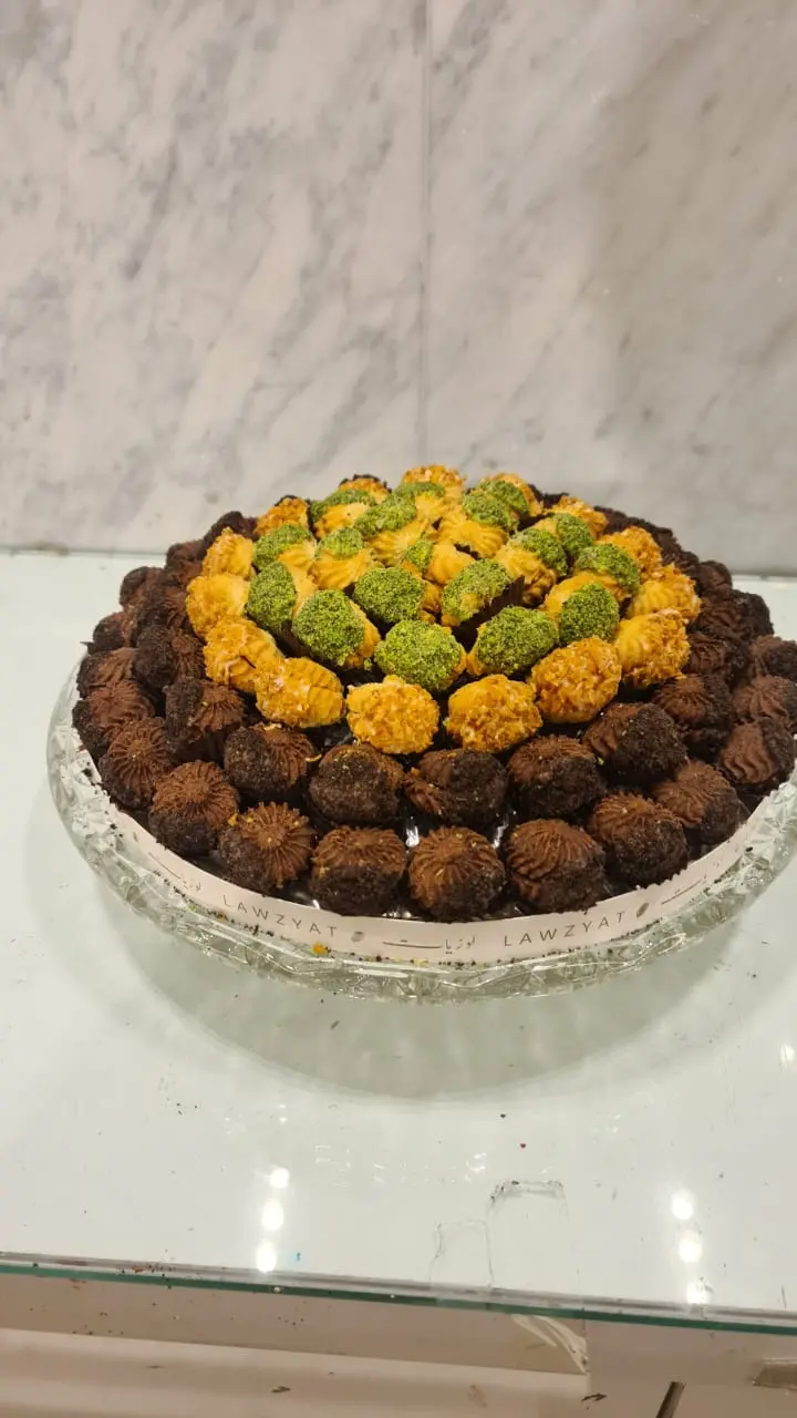 Luxury Crystal Petit Four Platter