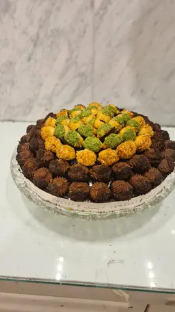 Luxury Crystal Petit Four Platter