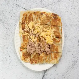 Tuna Mutabbaq with Cheddar